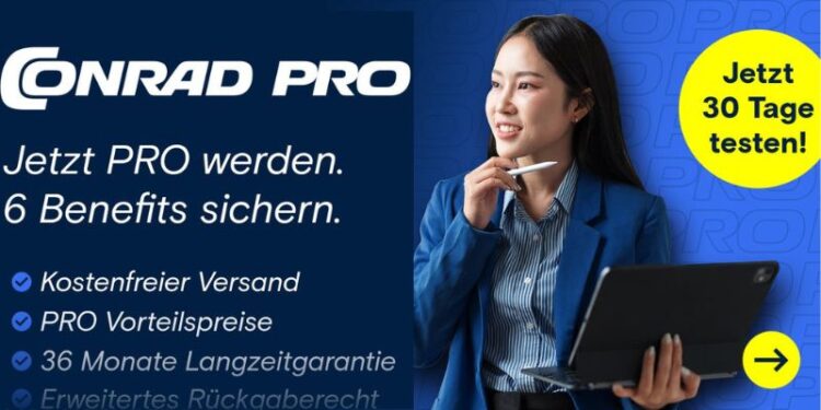 Conrad – Technik, Elektronik und Innovationen mit attraktiven Angeboten entdecken