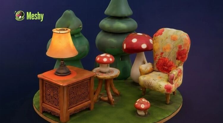 How AI Is Changing the Way Creators Build 3D Assets with Meshy